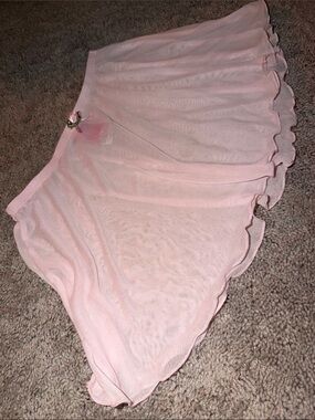 Future Star Capezio Sheer Pink Skirt